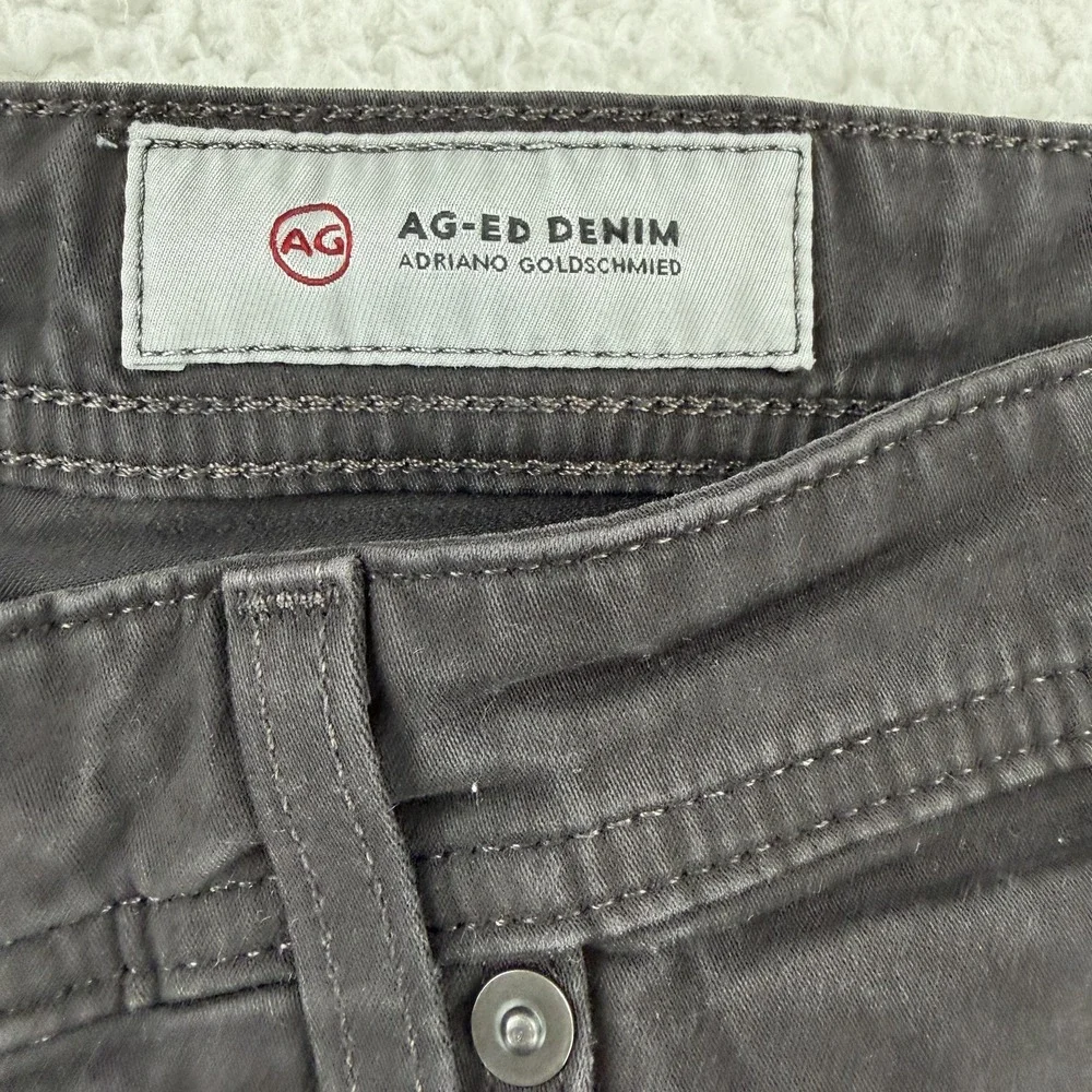 AG Adriano Goldschmied The‎ Dylan Jeans Mens 34x30 Gray Skinny Stretch Denim